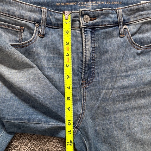 Chico's So Slimming Girlfriend Slim Leg Ankle Jeans - Picture 8 of 12